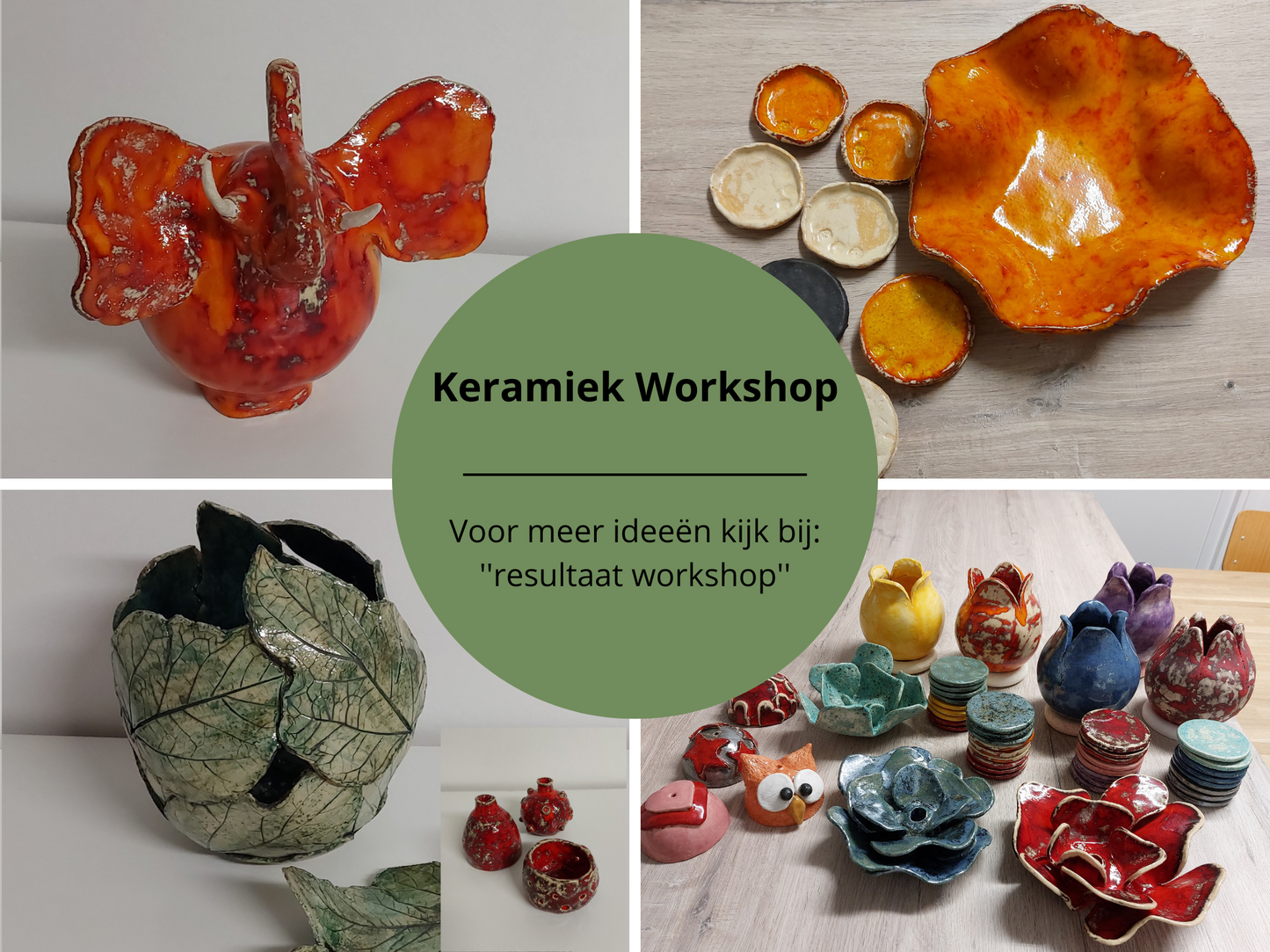 Creatieve Keramiek ochtend! Datum: zaterdag 4 april en 25 april 2026 **2 plekken**