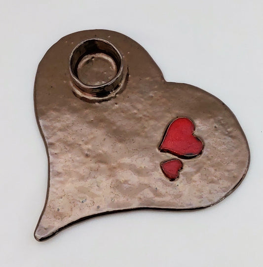 Gedenkhart met waxinelichthouder